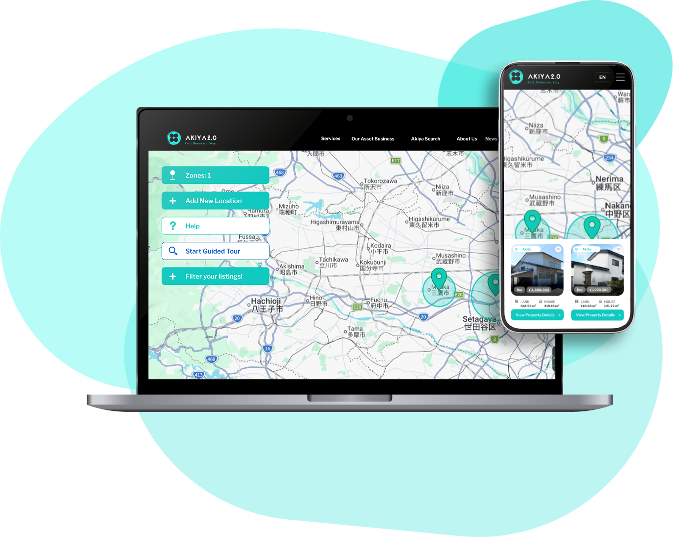 AKIYA2.0 platform